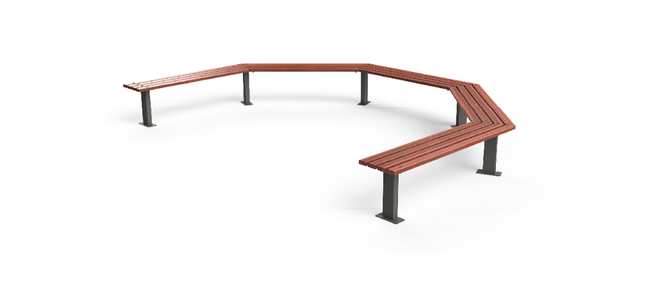Not Your Average Seating Solution, Round Benches Seating