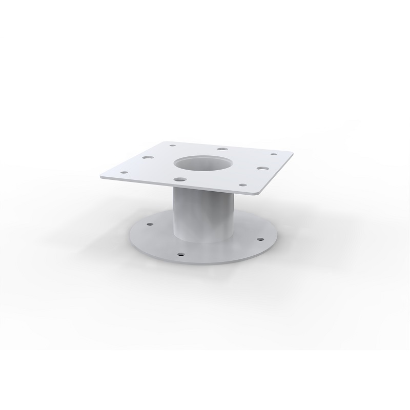 Heavy Duty Gal Pedestal Base – Powder Coated APO Grey