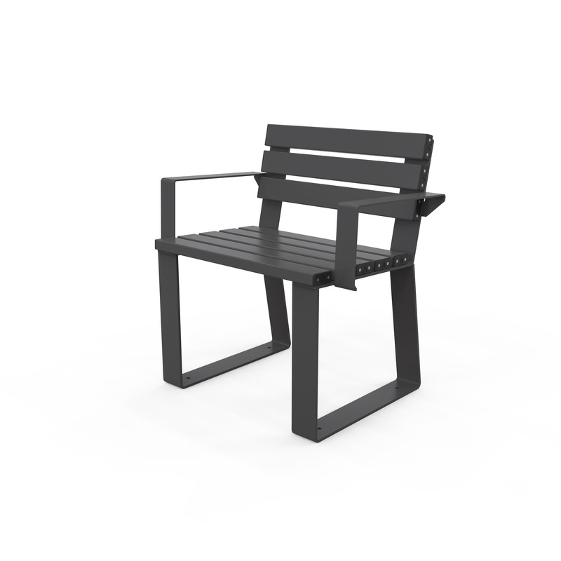 With armrests