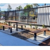 Woodville Setting with Benches - Merbau Hardwood
