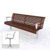 With armrests