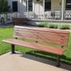 Barcelona DDA Seat - Enviroslat Walnut