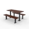 Woodville Setting with Benches - Merbau Hardwood