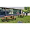 Liverpool Setting - 4-Sided Rectangular - Western Red Cedar