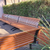 Madrid Seat - Splay Leg - Western Red Cedar (Custom)