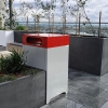 Athens Bin Enclosure - PC Base & Red Cube Cover