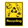 Recycling Sign - Metal
