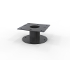 Heavy Duty Gal Pedestal Base – Powder Coated Black