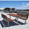 London Setting with Seats – Merbau Hardwood