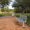 London Seat - Splay Leg - Anodised Aluminium