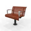 With armrests