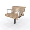With armrests