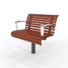 With armrests