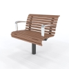 With armrests