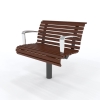 With armrests
