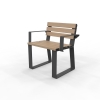 With armrests