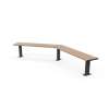 Stylish Curved Outdoor Bench | Curved Bench in Australia