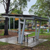 Manchester Cantilever Shelter - Custom Colour