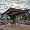 Manchester Cantilever Shelter - Custom Colour