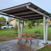 Manchester Cantilever Shelter - Custom Colour