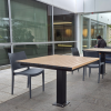 Glasgow Table - Wood Grain Ali - Blonde Oak