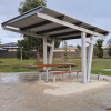Manchester Cantilever Shelter - Custom Colour