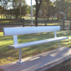 Aluminium Surface Mounted Seats - 2m