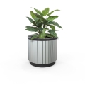 London Planter (Short) - Anodised Aluminium (Powder Coated Black)