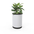 London Planter (Tall) - Steel (Powder Coated Black)