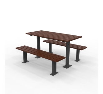 Woodville Setting with Benches - Merbau Hardwood