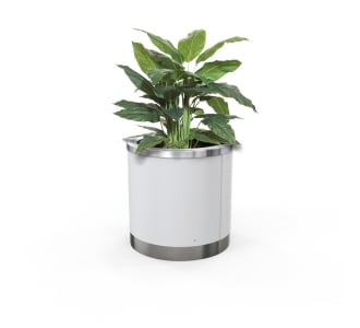 London Planter (Short) - Steel (Stainless Steel)