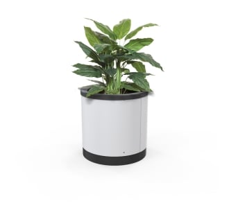 London Planter (Short) - Steel (Powder Coated Black)