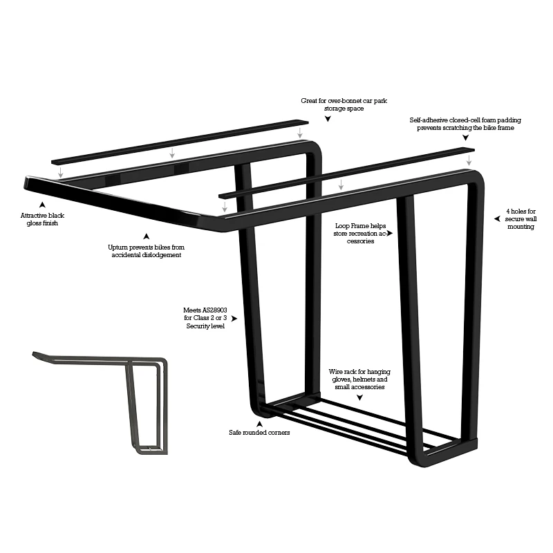 Buffalo Bike Rack - Astra Street Furniture