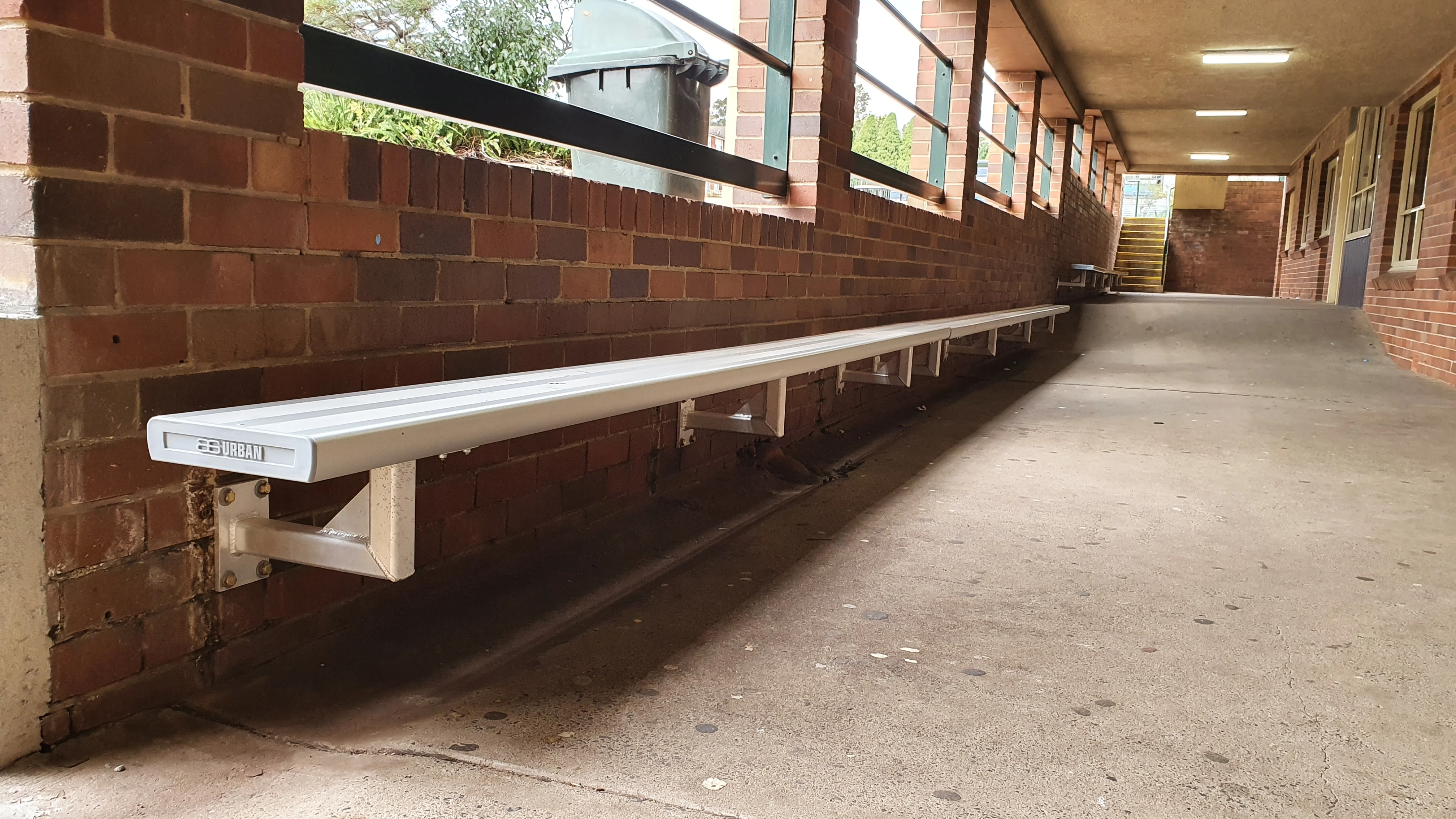 Aluminium Wall Mounted Benches