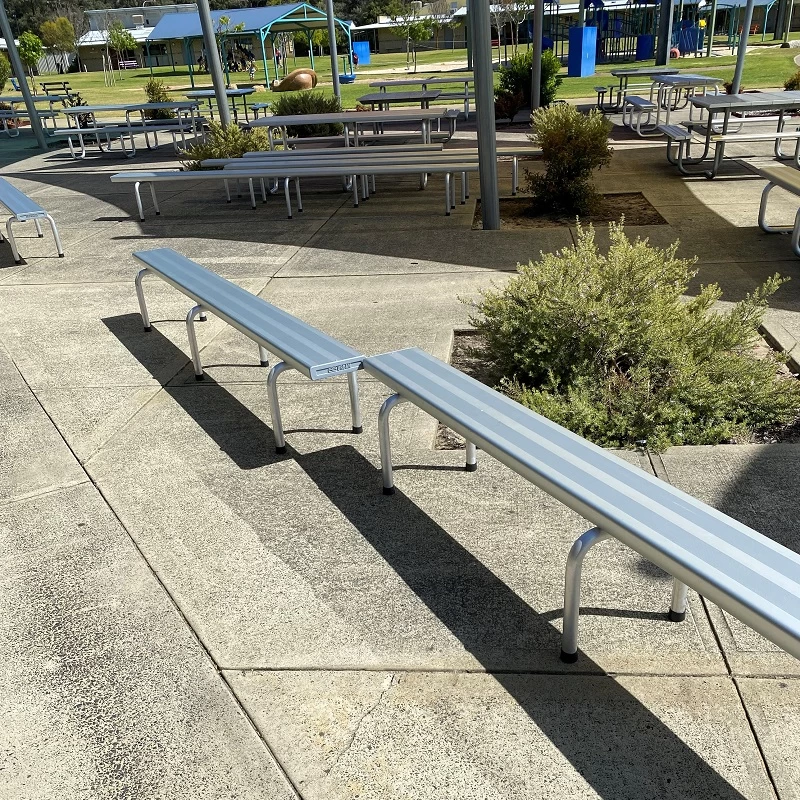 Aluminium Portable/Stackable Benches