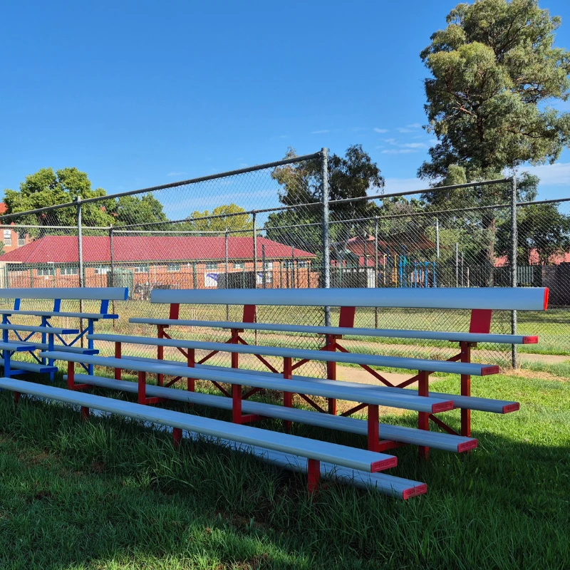 Aluminium Grandstands - 4 tier (4.5m Wide)